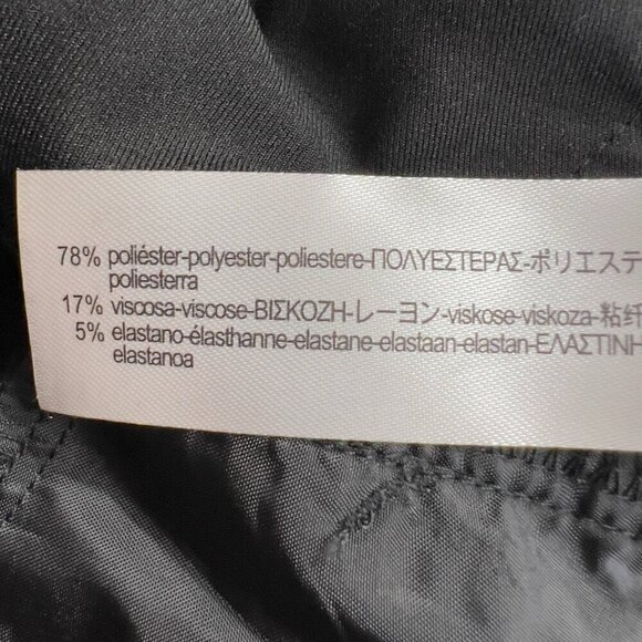 ZARA Original Women's High Waist Buttoned Black Pants /Trousers Size M NWT - Picture 7 of 9